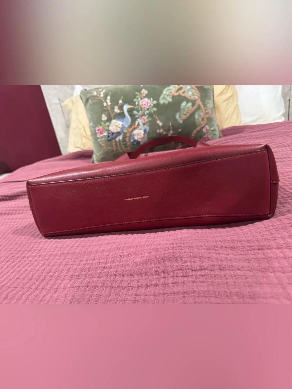 COACH Brooklyn 39 in Dark Ruby